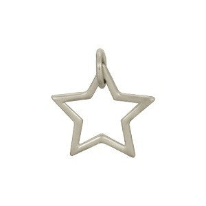 Openwork Star Charm - Poppies Beads n' More