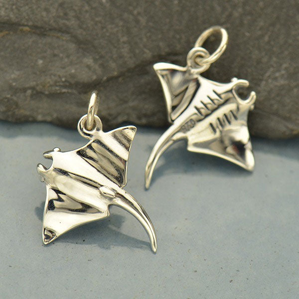 Sting Ray Charm - Poppies Beads n' More