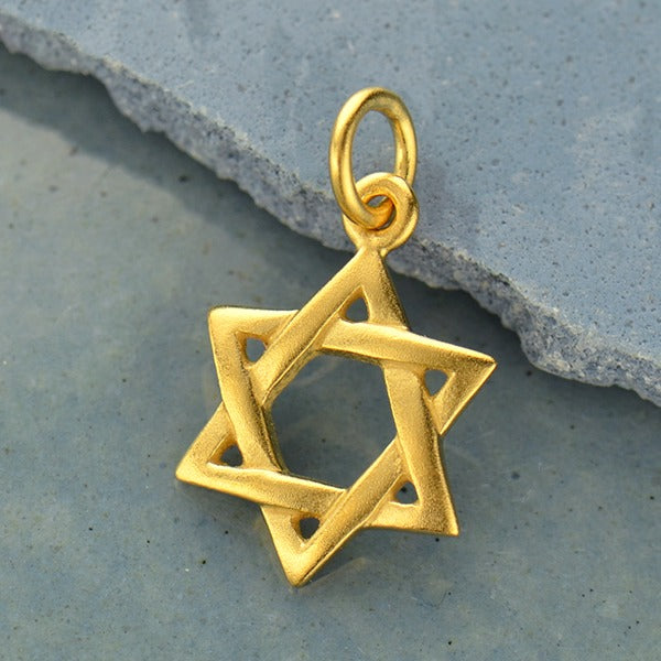 Star of David Pendant, - Poppies Beads n' More