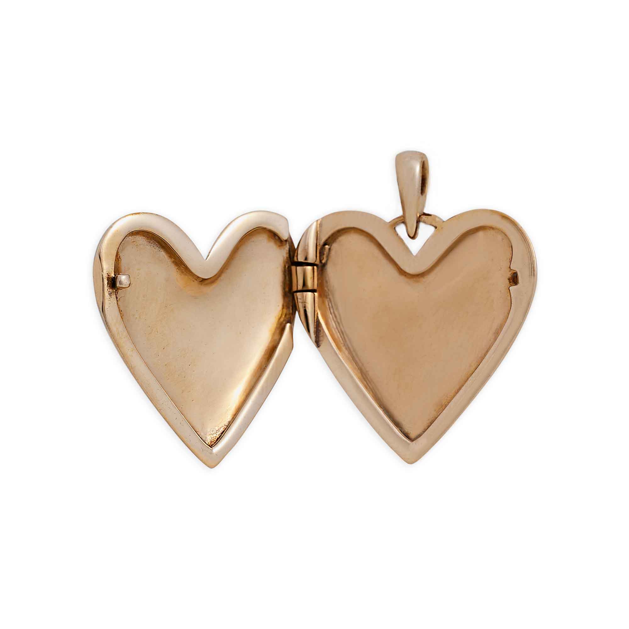 Large Bronze Heart Locket