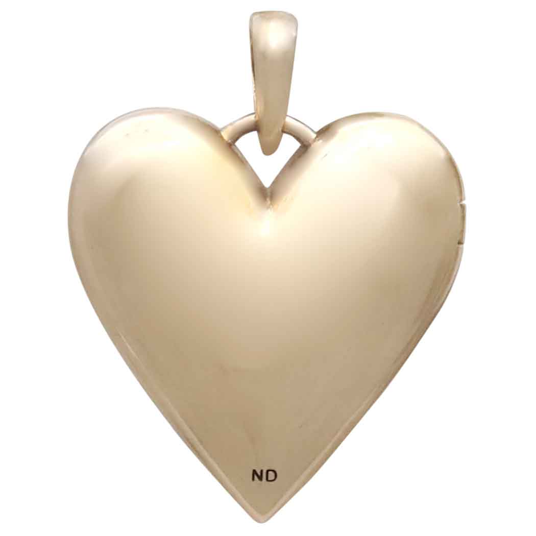 Large Bronze Heart Locket