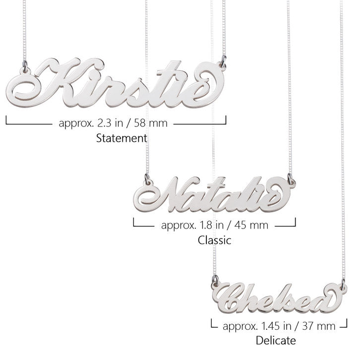 Carrie Name Necklace
