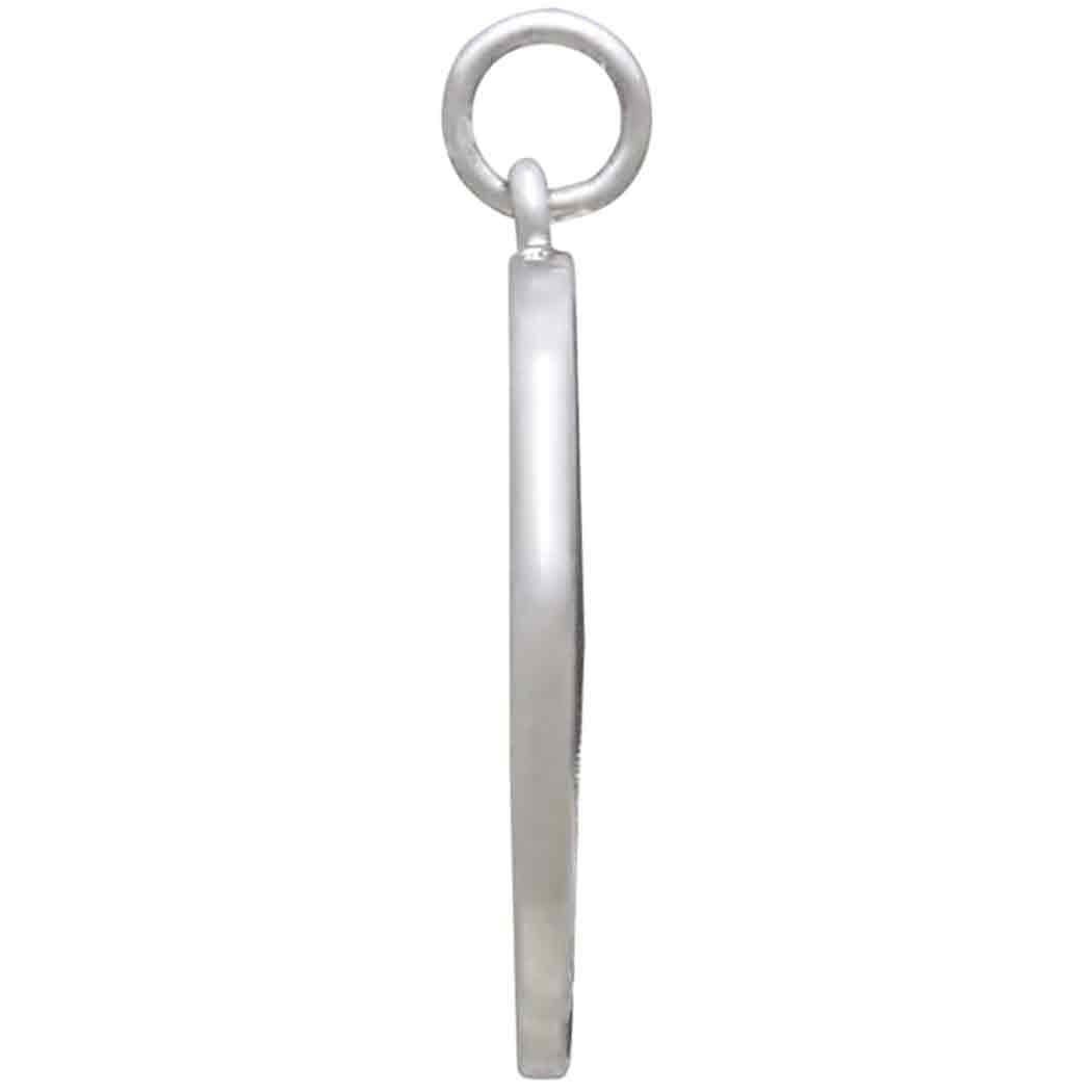 Silver Bear and Mountain Pendant with Bronze Star - Tia Tynette Designs