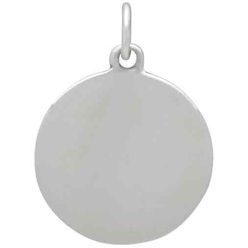 Silver Gazing Dog Charm with Bronze Star and Moon - Tia Tynette Designs