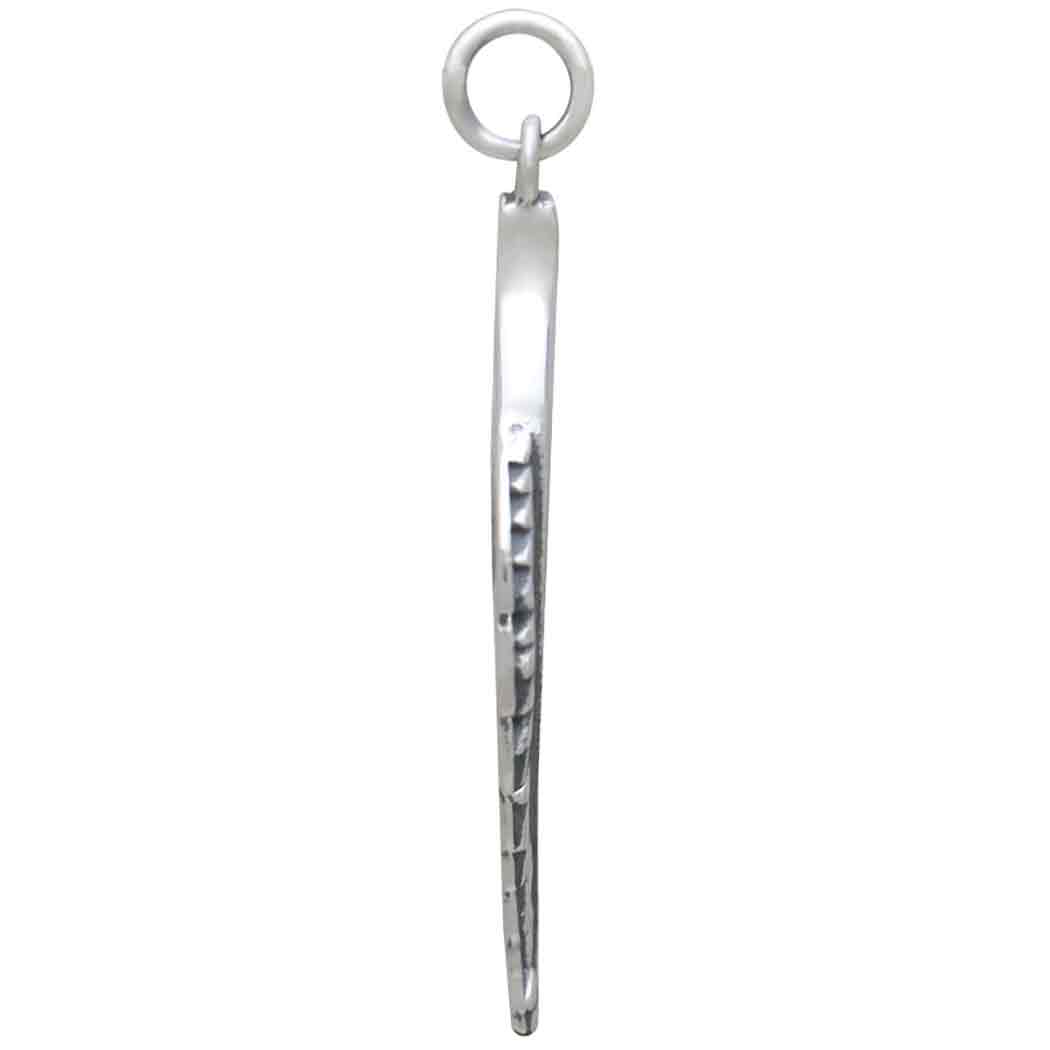 Sterling Silver Fern Pendant - Poppies Jewelry