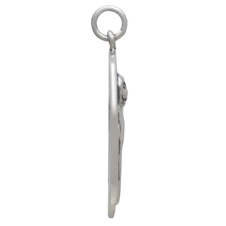 Sterling Silver Harbor Seal Pendant - Tia Tynette Designs