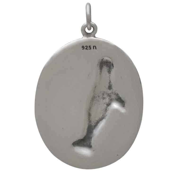 Sterling Silver Harbor Seal Pendant - Tia Tynette Designs