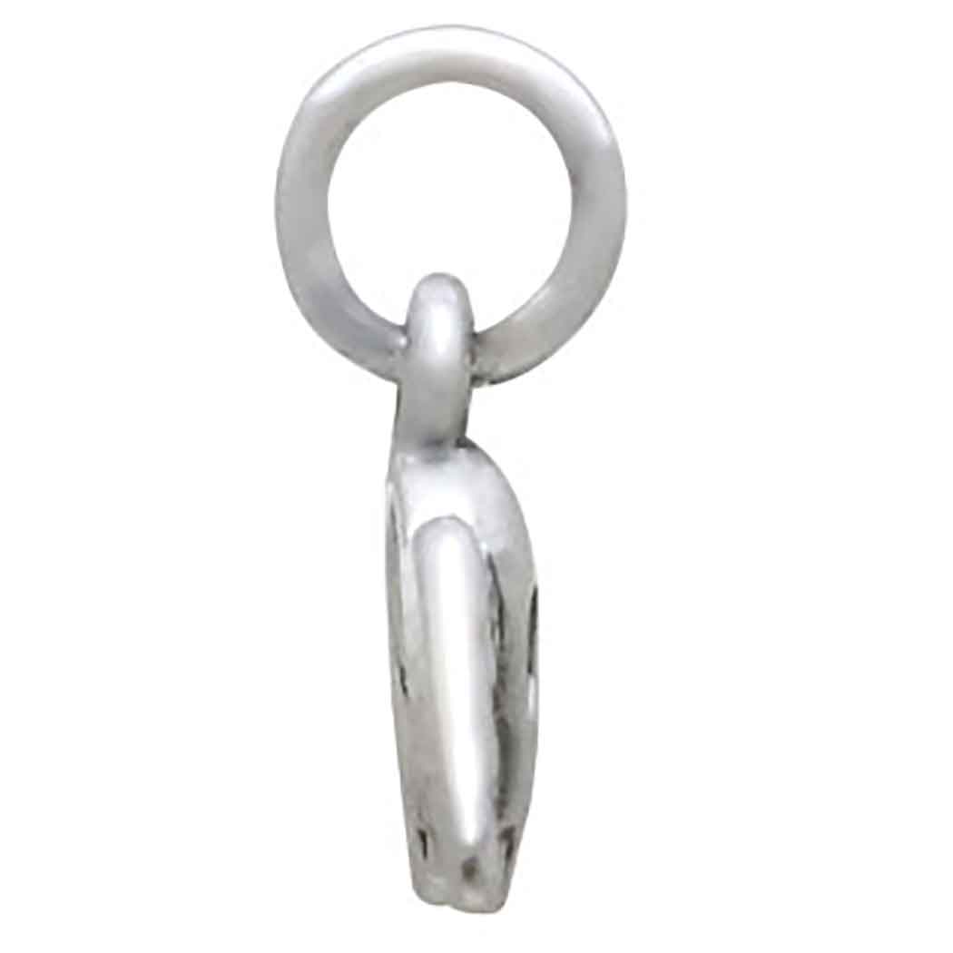 Sterling Silver Mini Winged Skull Charm - Tia Tynette Designs