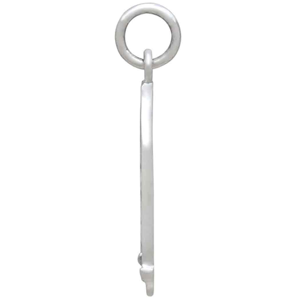 Sterling Silver Raven in Window Charm - Tia Tynette Designs