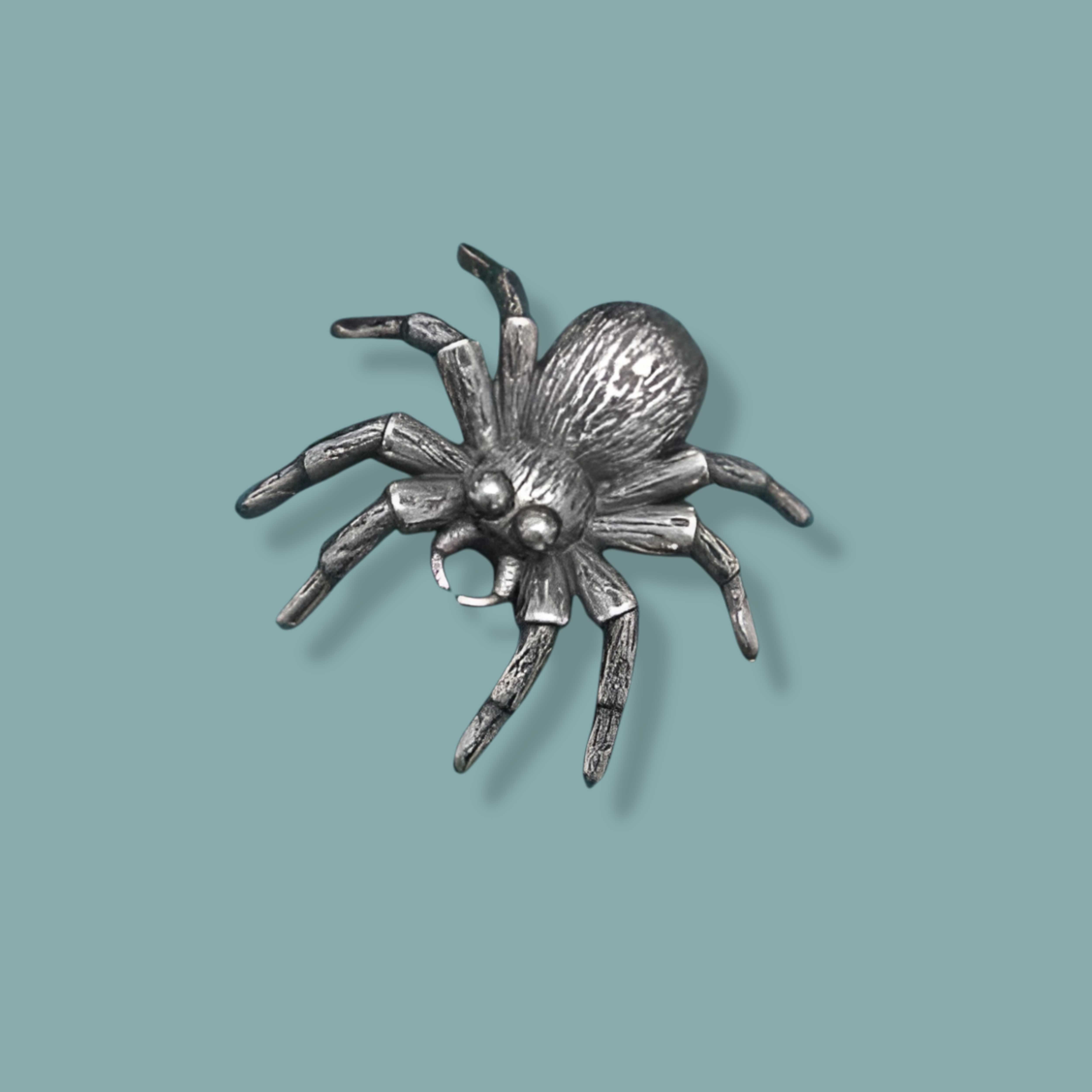 Sterling Silver Spider Solderable Charm - Tia Tynette Designs
