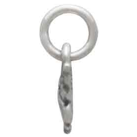 Sterling Silver Textured Butterfly Charm - Tia Tynette Designs