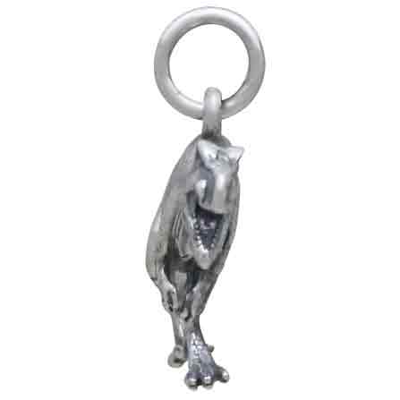 Sterling Silver T-Rex Dinosaur Charm