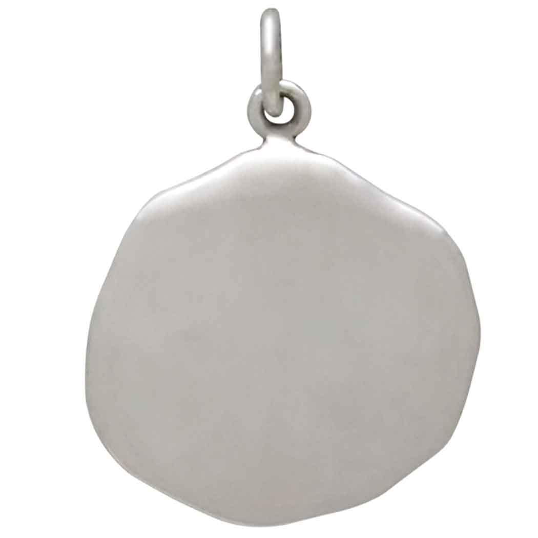 Sterling Silver Wax Seal Eye Charm - Tia Tynette Designs