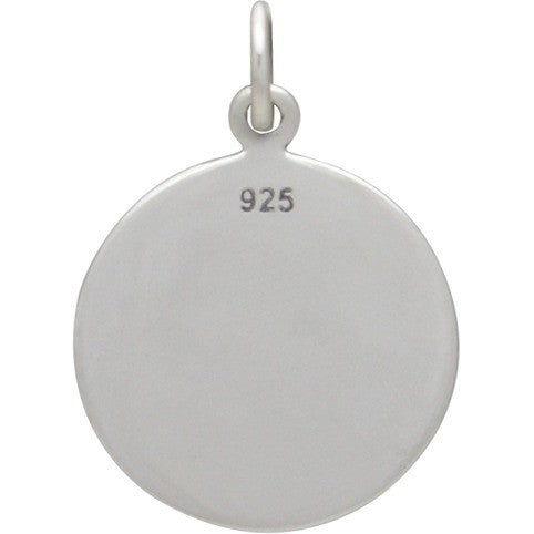 Large Compass Charm - Poppies Beads n' More