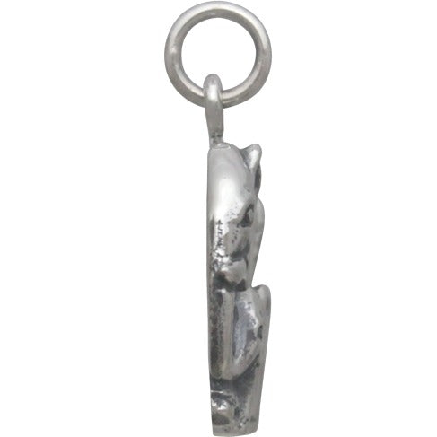 Sterling Silver Mama and Baby Elephant Pendant - Poppies Beads n' More