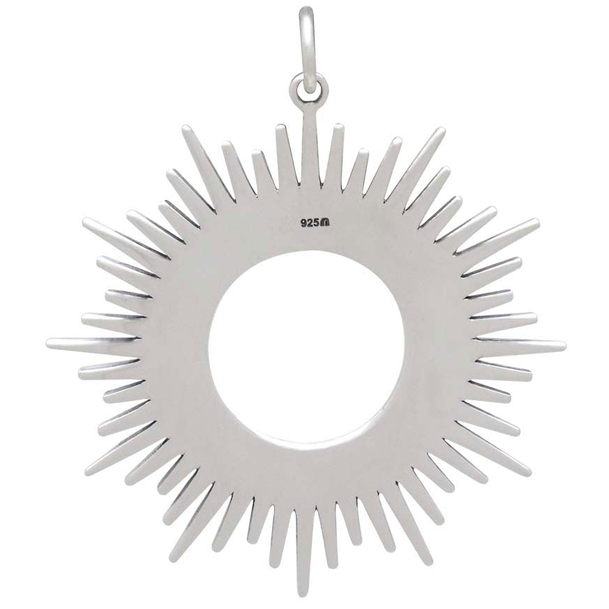 Spikey Sun Pendant - Poppies Beads n' More