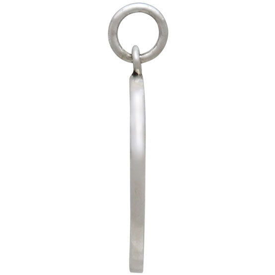 Sterling Silver Layer Canyon Charm with Bronze Sun - Poppies Beads n' More