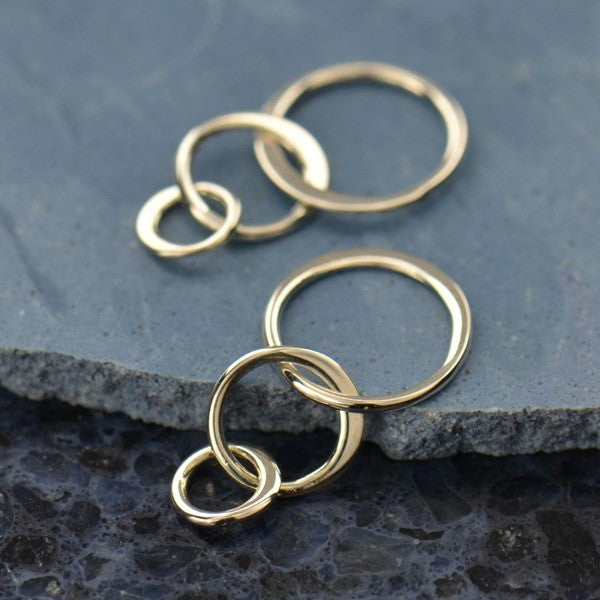Three Circles of Life Link - Poppies Beads n' More