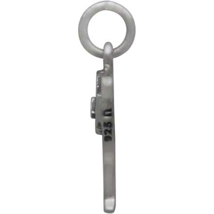 Sterling Silver Pug Dog Charm - Poppies Beads n' More