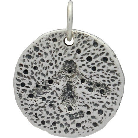 Ancient Coin Charm - Bee - Poppies Beads n' More