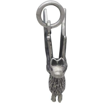 Sterling Silver Flying Bat Charm - Poppies Beads n' More