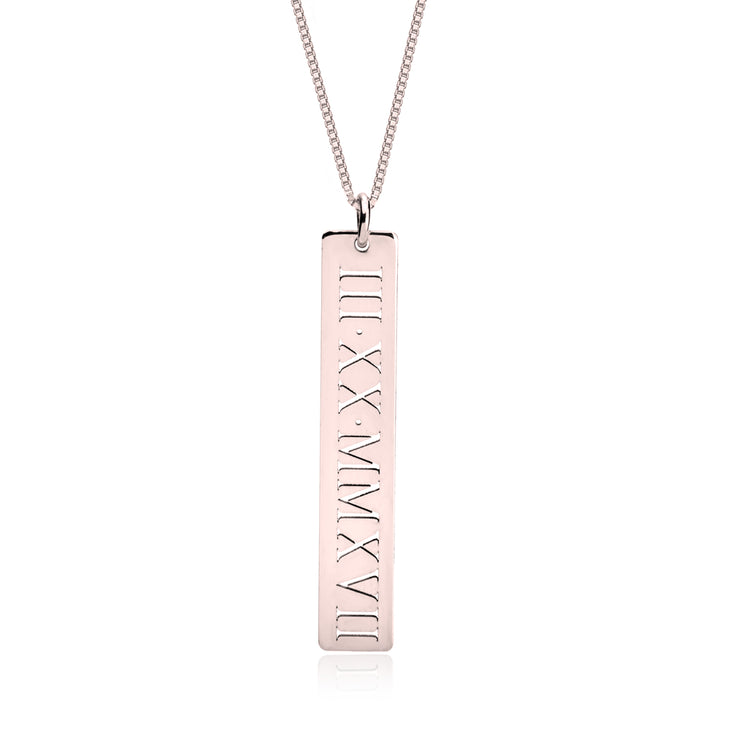 Roman Numeral Necklace - Poppies Beads n' More